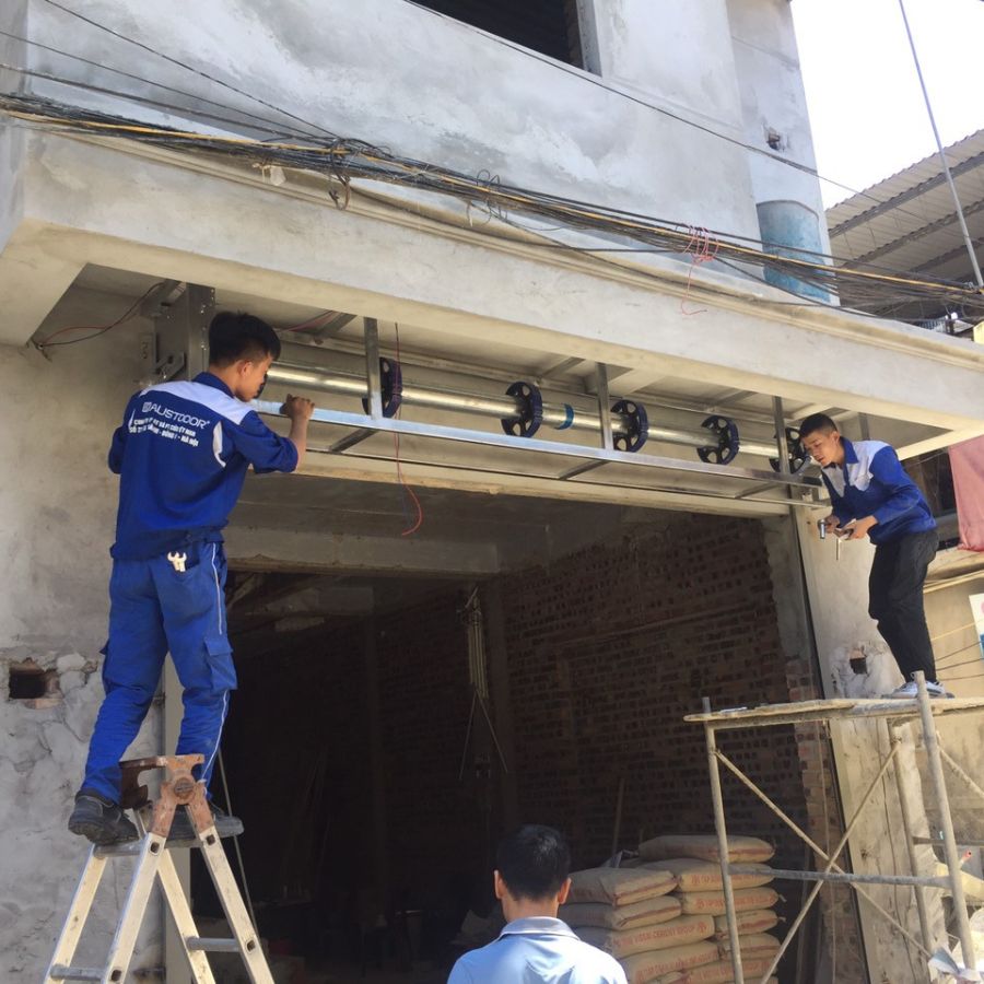 lắp đặt cửa cuốn