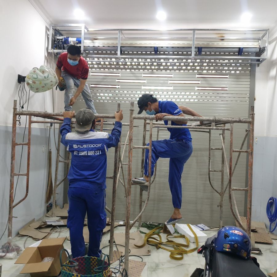 sửa cửa cuốn